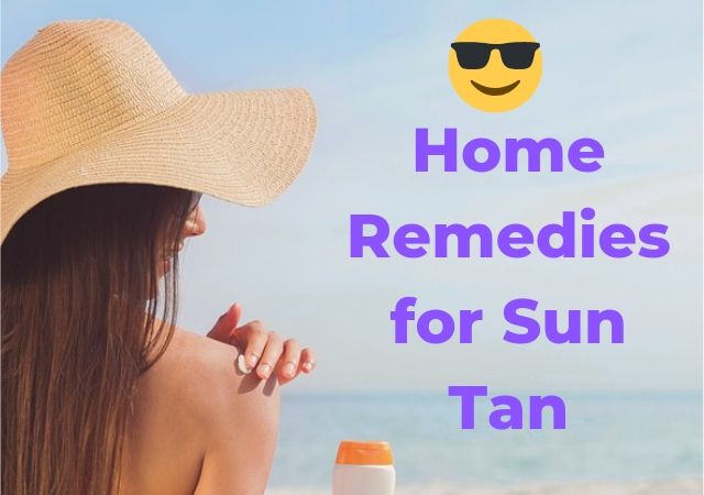 how to remove tan from face